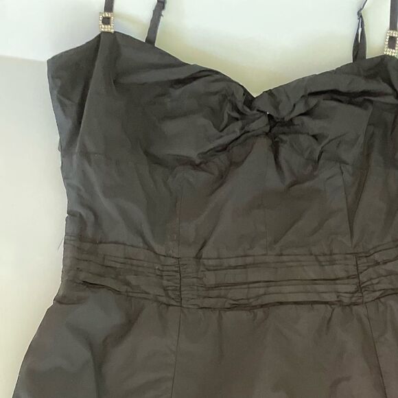 Karen Millen Black Cocktail Dress Size 6 - Picture 5 of 13